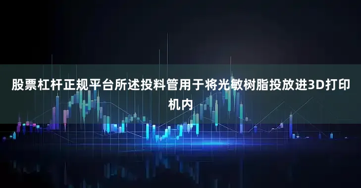股票杠杆正规平台所述投料管用于将光敏树脂投放进3D打印机内